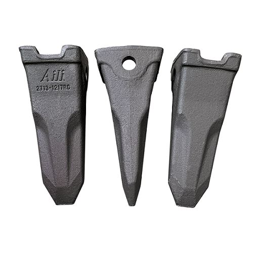 2713-1217Denti a scalpello da roccia con intaglio RC per DH220-5